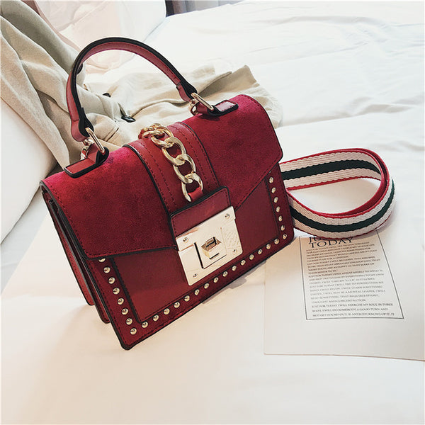 Women Bags Brand Handbag Luxury Small Crossbody Bags for Women 2019 Fashion High Quality Leather Messenger Bag Female Tote Red