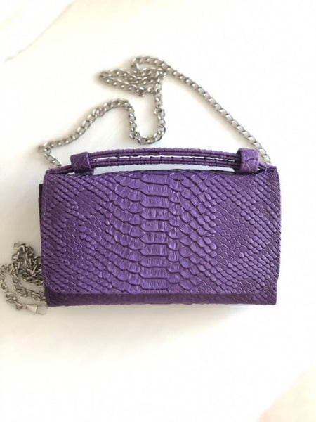 Crocodile Pattern Genuine Leather Handbags Designer Chain Shoulder Bag Square Women Crossbody Bags Clutch Bag Dropship
