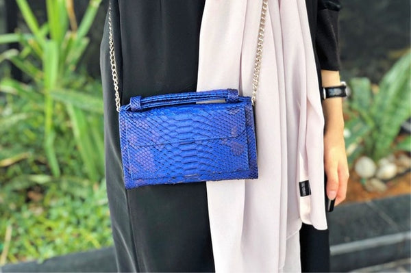Crocodile Pattern Genuine Leather Handbags Designer Chain Shoulder Bag Square Women Crossbody Bags Clutch Bag Dropship