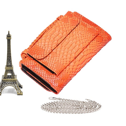 Crocodile Pattern Genuine Leather Handbags Designer Chain Shoulder Bag Square Women Crossbody Bags Clutch Bag Dropship