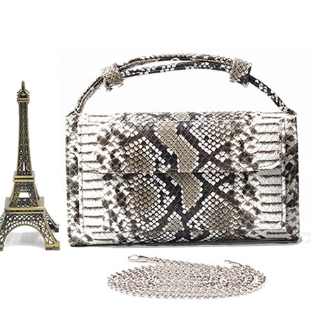 Crocodile Pattern Genuine Leather Handbags Designer Chain Shoulder Bag Square Women Crossbody Bags Clutch Bag Dropship