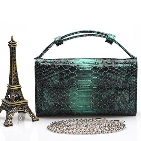 Crocodile Pattern Genuine Leather Handbags Designer Chain Shoulder Bag Square Women Crossbody Bags Clutch Bag Dropship
