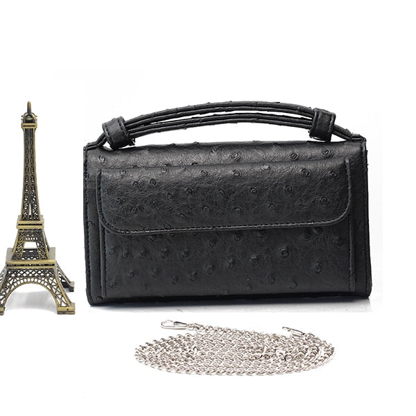 Crocodile Pattern Genuine Leather Handbags Designer Chain Shoulder Bag Square Women Crossbody Bags Clutch Bag Dropship