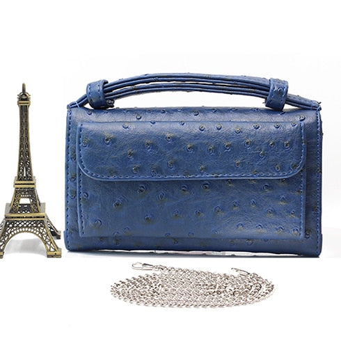 Crocodile Pattern Genuine Leather Handbags Designer Chain Shoulder Bag Square Women Crossbody Bags Clutch Bag Dropship