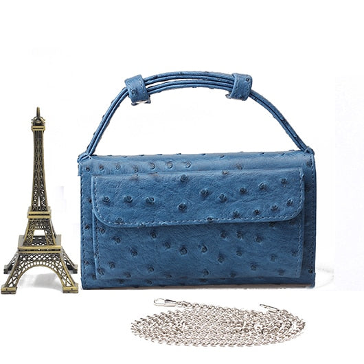 Crocodile Pattern Genuine Leather Handbags Designer Chain Shoulder Bag Square Women Crossbody Bags Clutch Bag Dropship