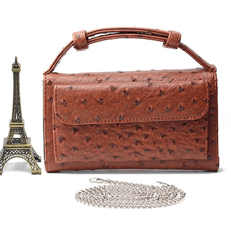 Crocodile Pattern Genuine Leather Handbags Designer Chain Shoulder Bag Square Women Crossbody Bags Clutch Bag Dropship