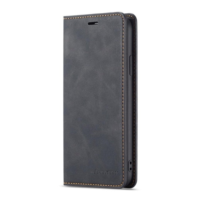 Leather wallet Phone Case For Samsung Galaxy S8 S9 S10 Plus S10 e A10 A20 A30 A40 A50 A60 A70 A80 A90 Cover Flip Case Coque etui