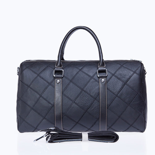 WESTAL Men Travel Bag for Luggage Men Genuine Leather Duffle Bag Suitcase Carry on Luggage Bags Big Weekend Bags Travel 8883