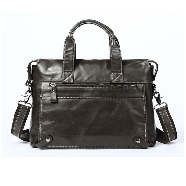 WESTAL Messenger Bag men's genuine leather men's shoulder bags made of natural Male briefcases laptop Crossbody bag for men 9103