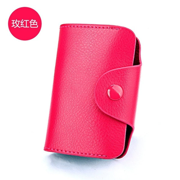 Genuine Leather card holder Unisex credit card holder Wallet Bank Credit Card Case ID Holders Women cardholder porte carte
