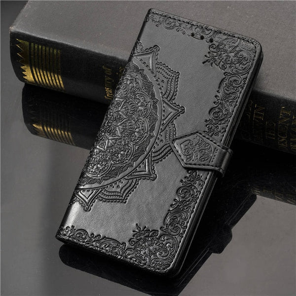 3D Flower Leather Case For Samsung Galaxy A50 A30 A40 A10 S10 S9 S8 S7 J2 Core J3 J5 J7 J1 2016 2017 A6 A7 J6 J4 Plus 2018 Cover