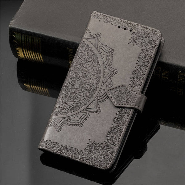 3D Flower Leather Case For Samsung Galaxy A50 A30 A40 A10 S10 S9 S8 S7 J2 Core J3 J5 J7 J1 2016 2017 A6 A7 J6 J4 Plus 2018 Cover
