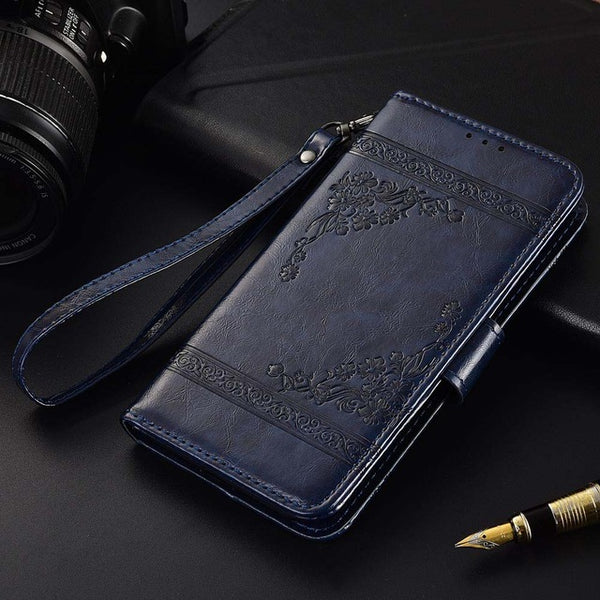 Flip Leather Case For Xiaomi Redmi Note 7 Fundas wallet case TPU For Redmi Note 5 6 7 pro  Phone Bag