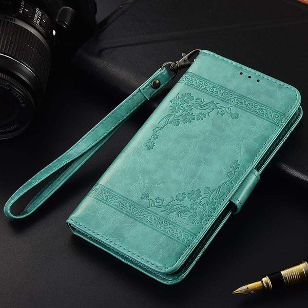 Flip Leather Case For Xiaomi Redmi Note 7 Fundas wallet case TPU For Redmi Note 5 6 7 pro  Phone Bag