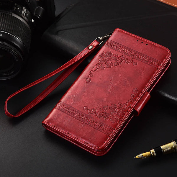 Flip Leather Case For Xiaomi Redmi Note 7 Fundas wallet case TPU For Redmi Note 5 6 7 pro  Phone Bag