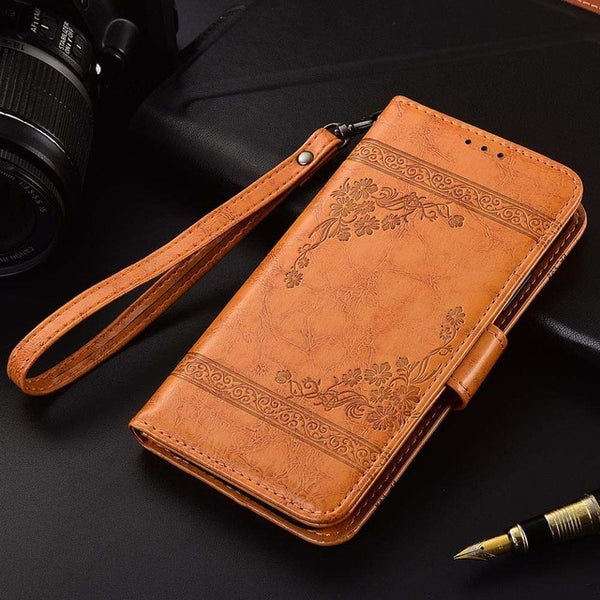 Flip Leather Case For Xiaomi Redmi Note 7 Fundas wallet case TPU For Redmi Note 5 6 7 pro  Phone Bag